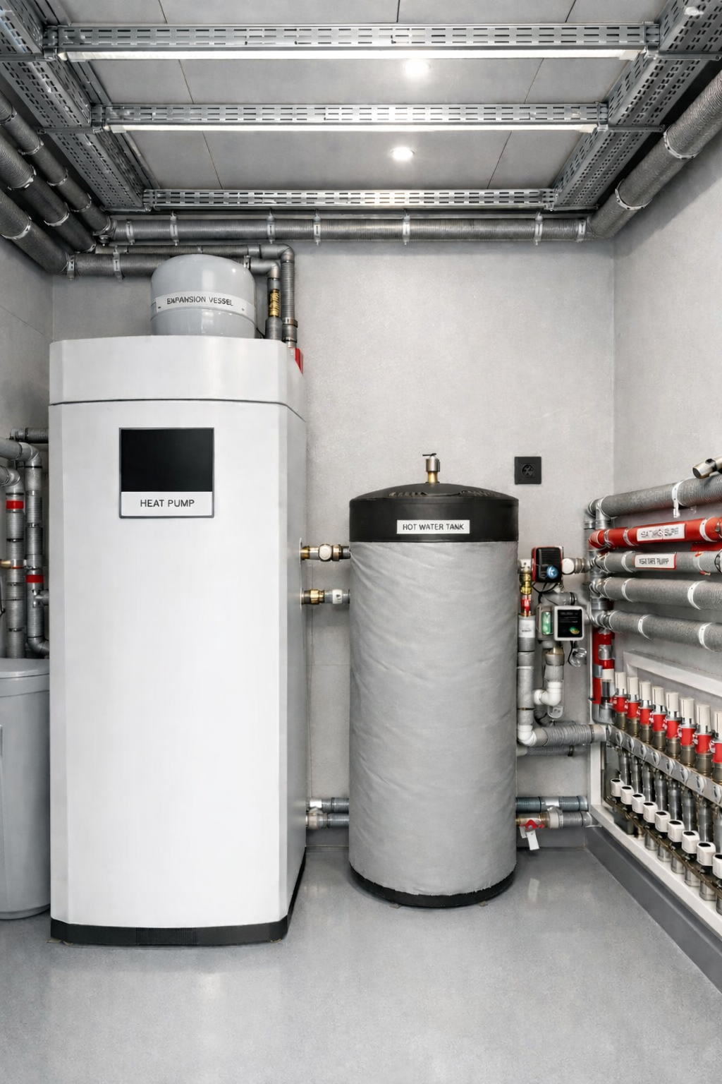 Modern home boiler and heating system