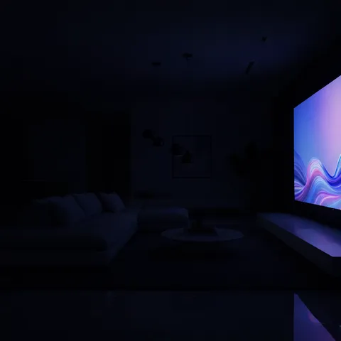 Same interior with lights turned off