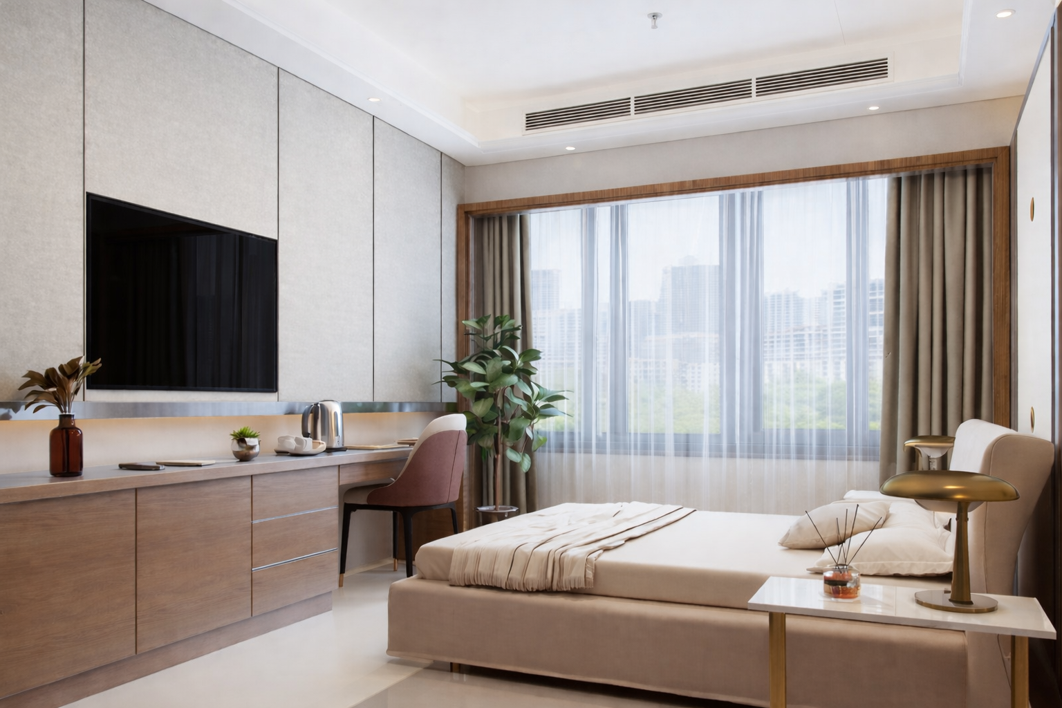 Modern ventilation in a smart home