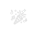 Party scene icon